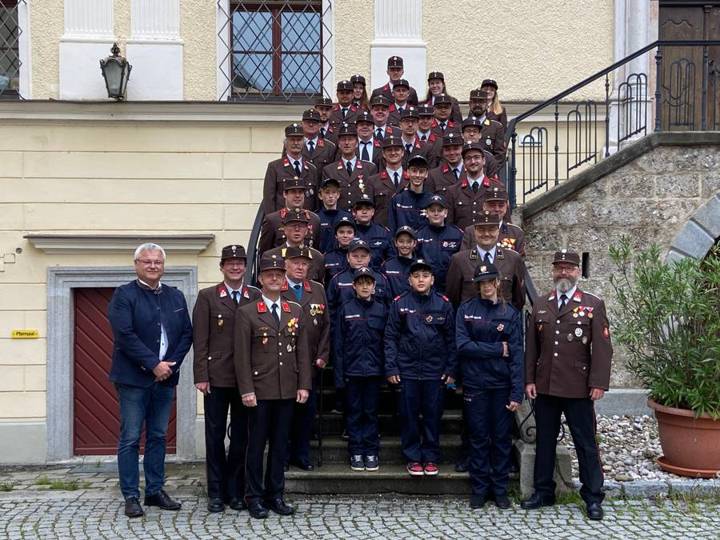 Mannschaft der FF Lambach